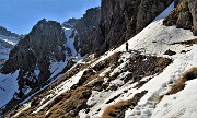 Valle e Passo di Salmurano con canalino per il Benigni in invernale-primaverile il 22 marzo 2019 - FOTOGALLERY